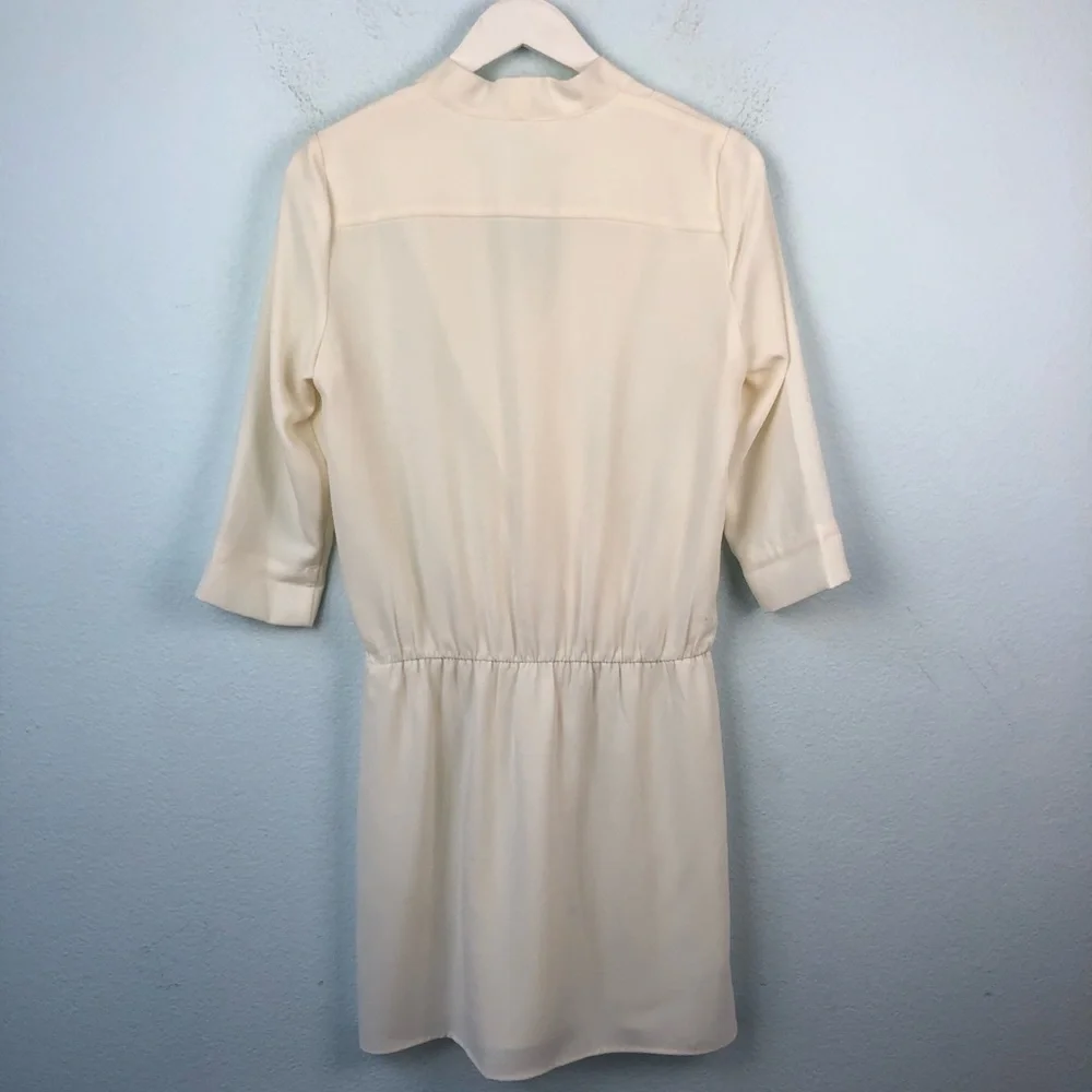 Amanda Uprichard Ivory White Mini Dress Size Small